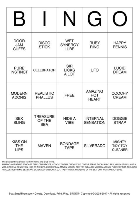 adult bingo printable pdf.
